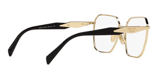 Prada PR 56ZV women Gold Squared Eyeglasses