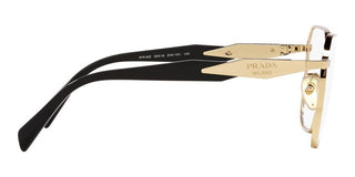 Prada PR 56ZV women Gold Squared Eyeglasses