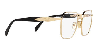 Prada PR 56ZV women Gold Squared Eyeglasses