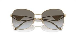 Prada PR 57YS women Gold Geometric Sunglasses