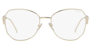 Prada PR 57YS women Gold Geometric Sunglasses