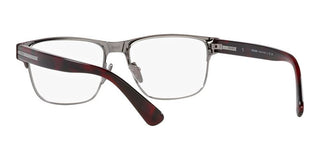 Prada PR 57ZV men Brown Squared Eyeglasses