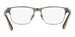 Prada PR 57ZV men Brown Squared Eyeglasses