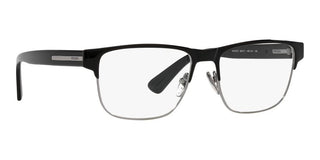 Prada PR 57ZV men Black Squared Eyeglasses