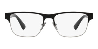 Prada PR 57ZV men Black Squared Eyeglasses