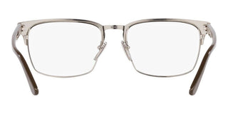 Prada PR 58ZV men Silver Squared Eyeglasses