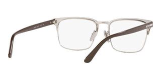 Prada PR 58ZV men Silver Squared Eyeglasses