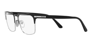 Prada PR 58ZV men Black Squared Eyeglasses