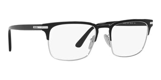 Prada PR 58ZV men Black Squared Eyeglasses