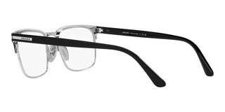 Prada PR 58ZV men Black Squared Eyeglasses