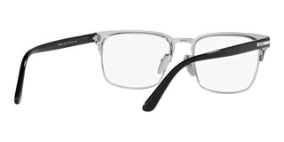 Prada PR 58ZV men Black Squared Eyeglasses