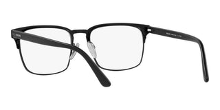 Prada PR 58ZV men Black Squared Eyeglasses