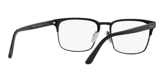 Prada PR 58ZV men Black Squared Eyeglasses