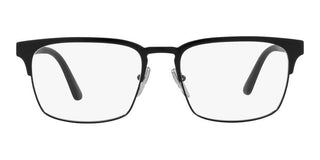 Prada PR 58ZV men Black Squared Eyeglasses