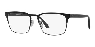 Prada PR 58ZV men Black Squared Eyeglasses