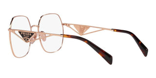 Prada PR 59ZV women Rose gold Geometric Eyeglasses