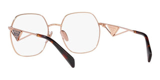 Prada PR 59ZV women Rose gold Geometric Eyeglasses