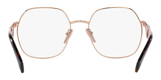 Prada PR 59ZV women Rose gold Geometric Eyeglasses