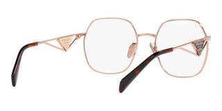 Prada PR 59ZV women Rose gold Geometric Eyeglasses