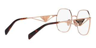 Prada PR 59ZV women Rose gold Geometric Eyeglasses