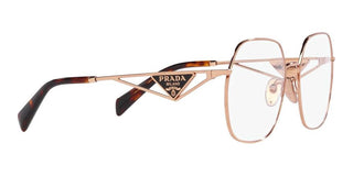 Prada PR 59ZV women Rose gold Geometric Eyeglasses