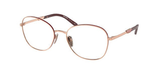 Prada PR 64YV women Gold Geometric Eyeglasses