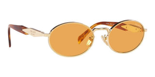 Prada PR 65ZS women Gold Geometric Sunglasses