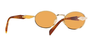 Prada PR 65ZS women Gold Geometric Sunglasses