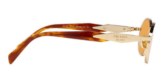 Prada PR 65ZS women Gold Geometric Sunglasses