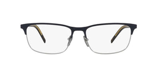 Prada PR 66YV men Ruthenium Squared Eyeglasses