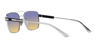 Prada PR 67ZS unisex Silver Geometric Sunglasses