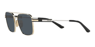 Prada PR 67ZS unisex Gold Geometric Sunglasses