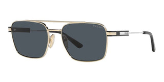 Prada PR 67ZS unisex Gold Geometric Sunglasses