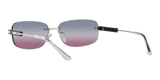 Prada PR 68ZS men Silver Geometric Sunglasses