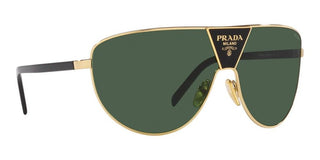 Prada PR 69ZS men Gold Visor Sunglasses