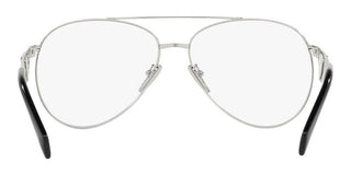 Prada PR 73ZS women Silver Pilot Sunglasses