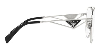 Prada PR 73ZS women Silver Pilot Sunglasses