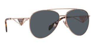 Prada PR 73ZS women Rose gold Pilot Sunglasses