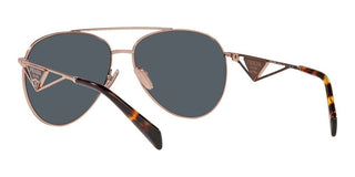 Prada PR 73ZS women Rose gold Pilot Sunglasses