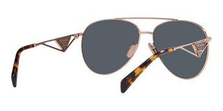 Prada PR 73ZS women Rose gold Pilot Sunglasses