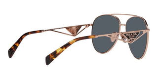 Prada PR 73ZS women Rose gold Pilot Sunglasses