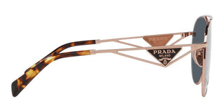 Prada PR 73ZS women Rose gold Pilot Sunglasses