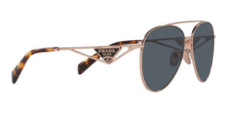 Prada PR 73ZS women Rose gold Pilot Sunglasses