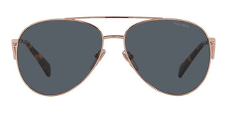 Prada PR 73ZS women Rose gold Pilot Sunglasses