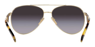 Prada PR 73ZS women Gold Pilot Sunglasses