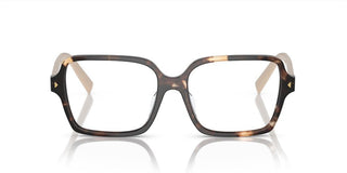 Prada PR A02V women Havana Geometric Eyeglasses