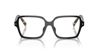 Prada PR A02V women Black Geometric Eyeglasses