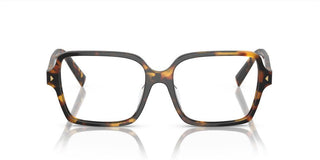 Prada PR A02V women Havana Geometric Eyeglasses