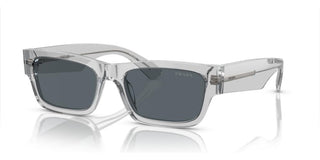 Prada PR A03S men Grey Rectangle Sunglasses