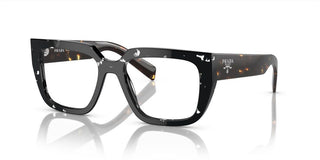 Prada PR A03V women Black Squared Eyeglasses